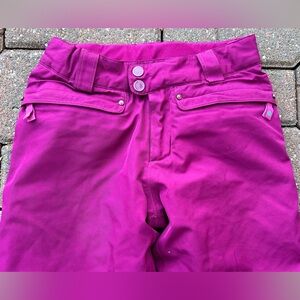 MARMOT girls hot pink snow-pants